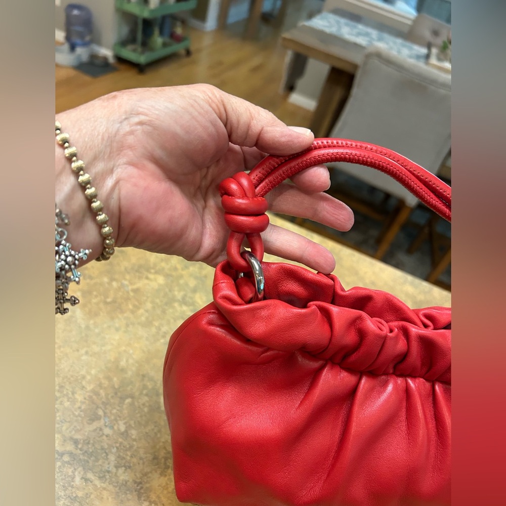 & Other Stories Red Shoulder Bag - Picture 3 of 14